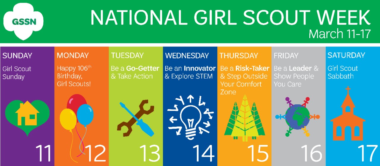 Celebrate Girl Scout Week like a G.I.R.L.